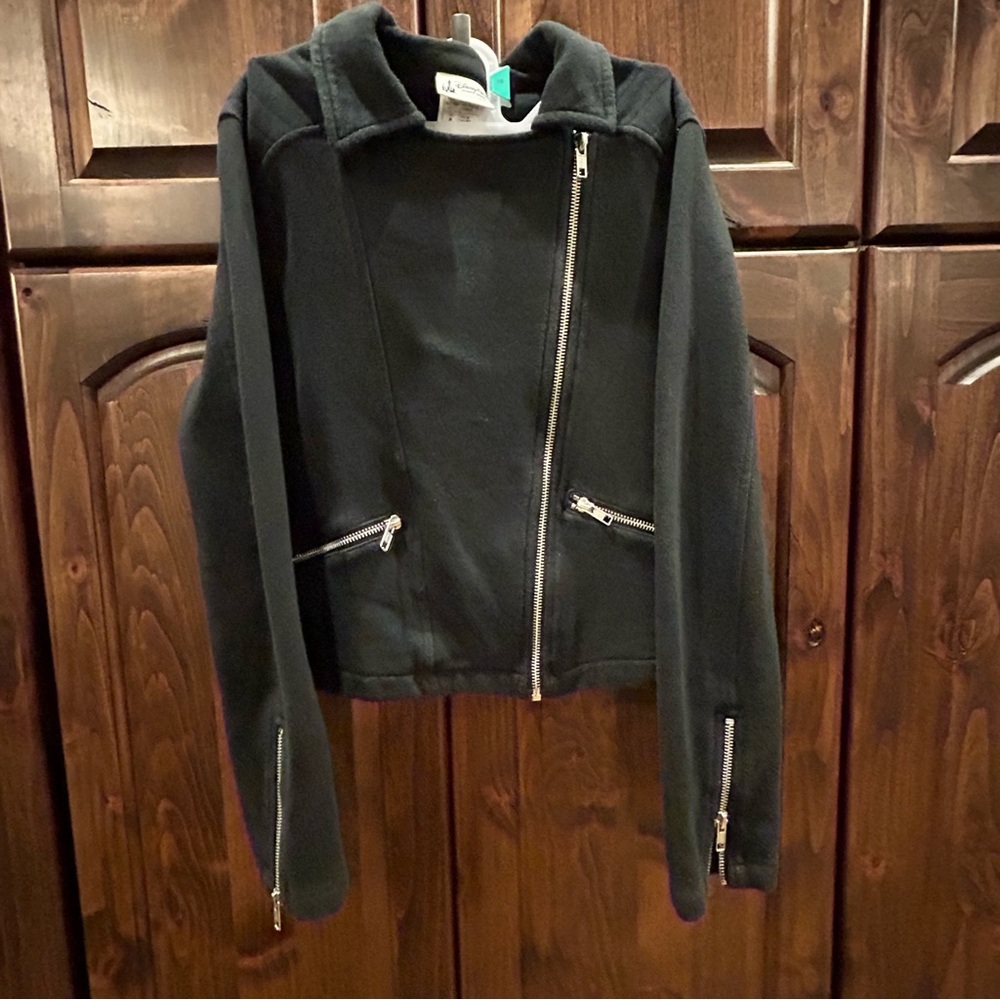 Disney Black Zip-Up Hoodie